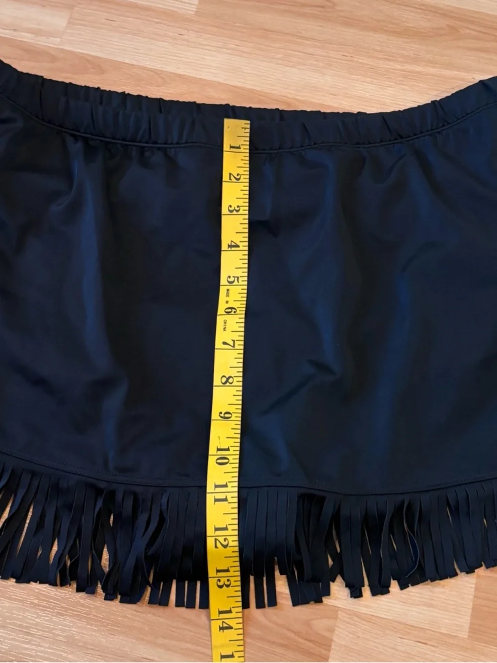 Swimsuits for all Black 2 Piece With Fringes
